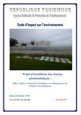 Rapport d'étude d'impact sur l'environnement - site 2