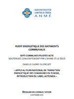 Terme De Référence  Audit Approfondi Bâtiment